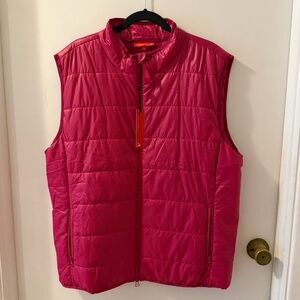 REDVANLY Men’s Quilted Vest – NWT